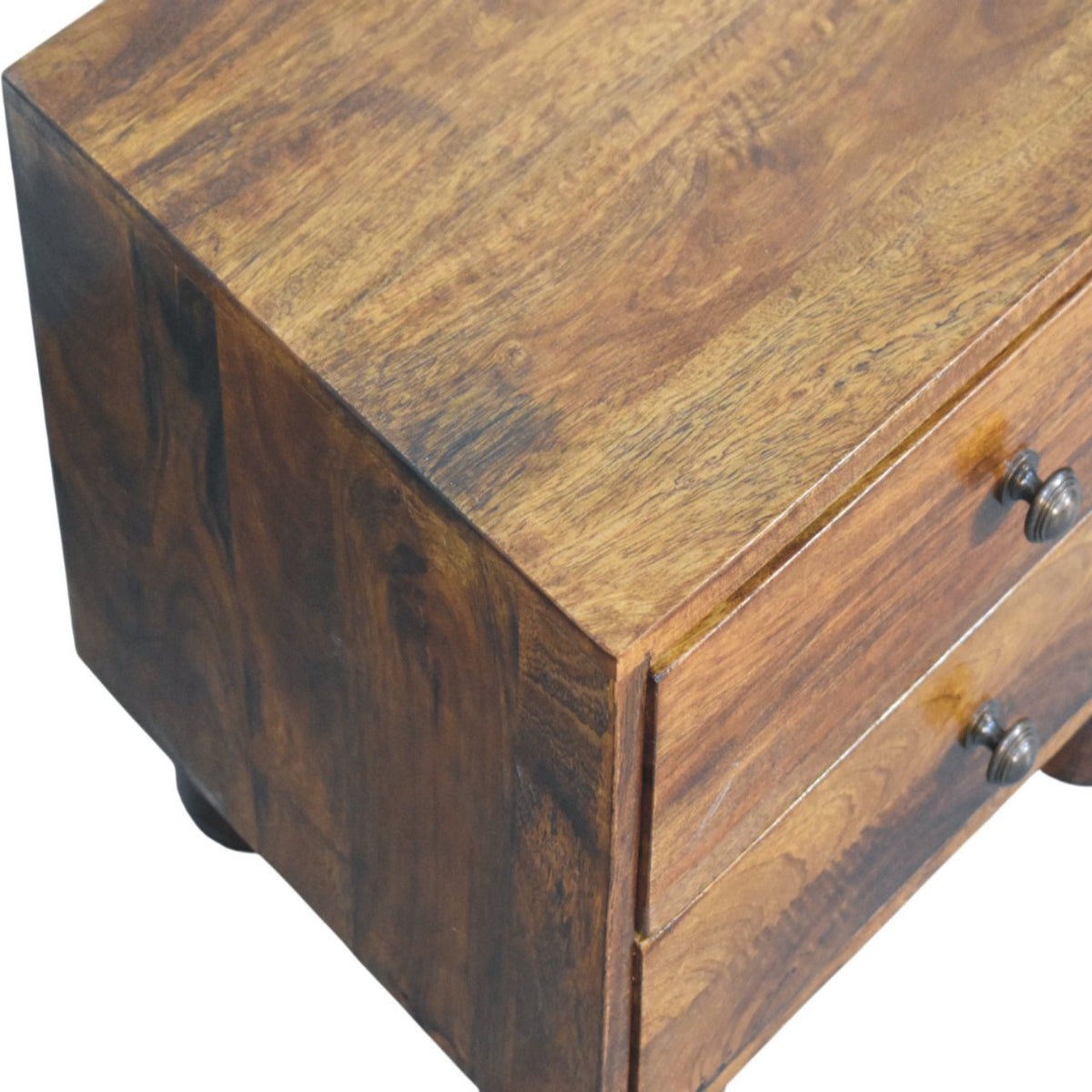 Mendocino Chestnut 2-Drawer Wood Nightstand