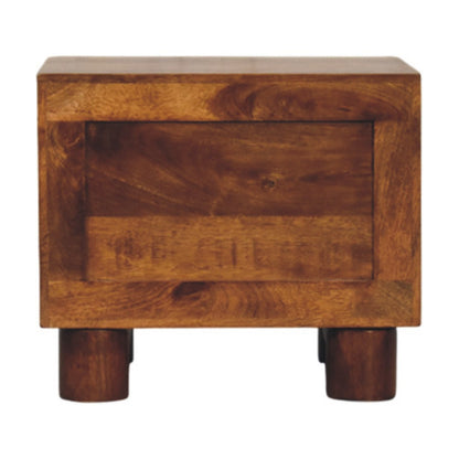 Mendocino Chestnut 2-Drawer Wood Nightstand