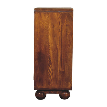Malibu Rattan Chestnut 2 Door Cabinet