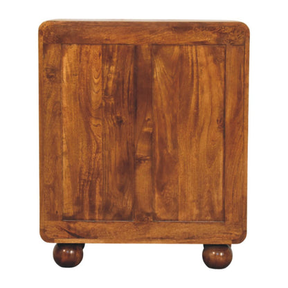 Malibu Rattan Chestnut 2 Door Cabinet