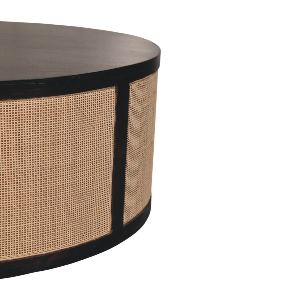 Malibu Rattan Drum Coffee Table