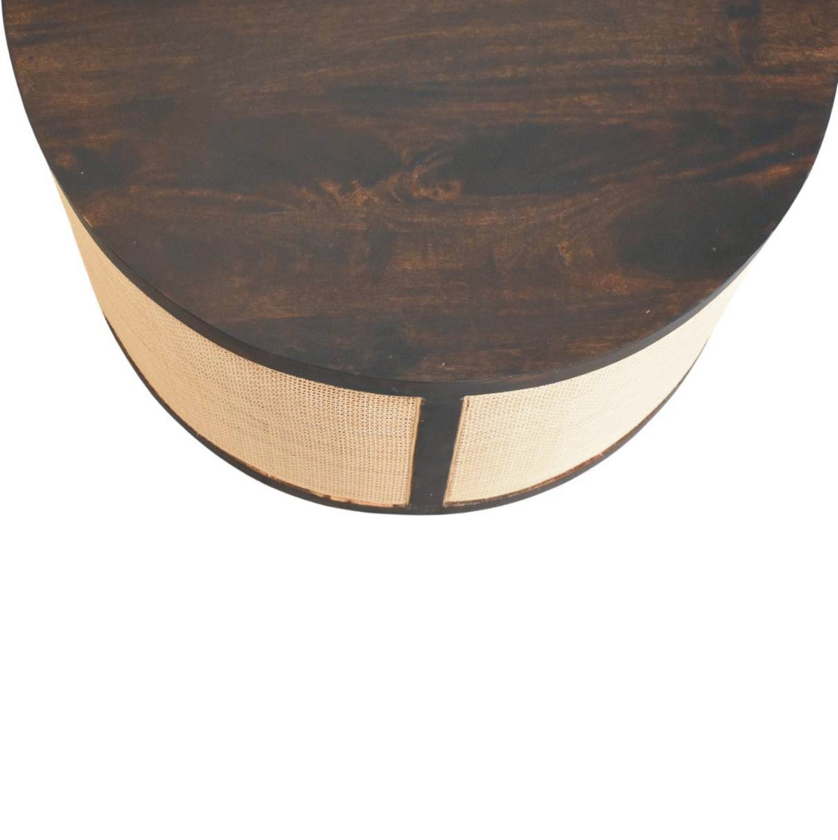 Malibu Rattan Drum Coffee Table