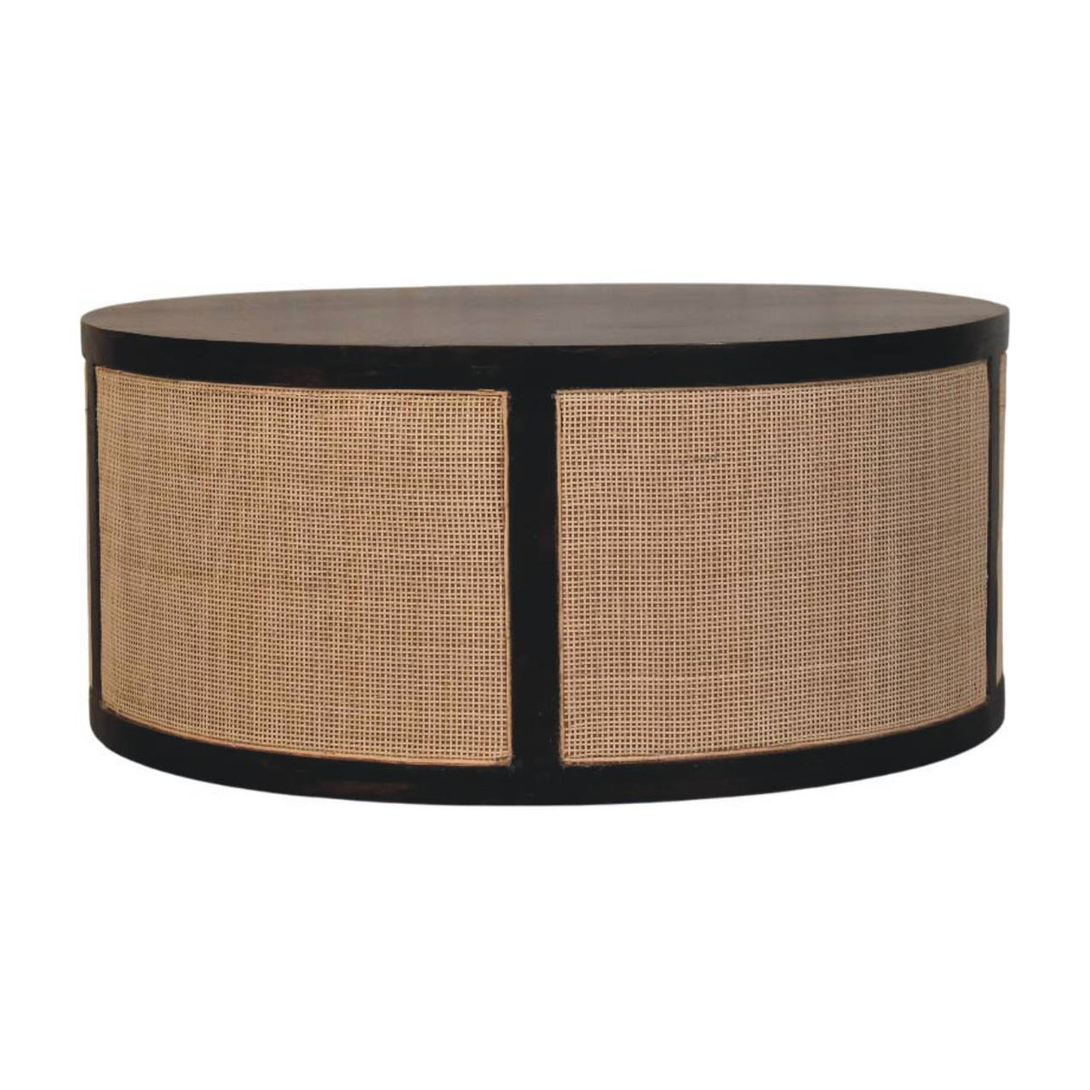 Malibu Rattan Drum Coffee Table