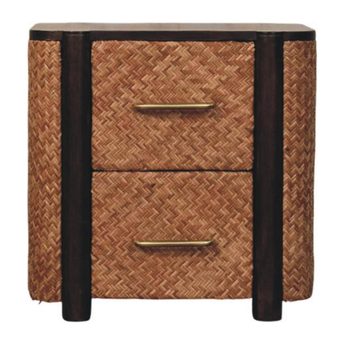 Malibu Rattan Canefront Nightstand