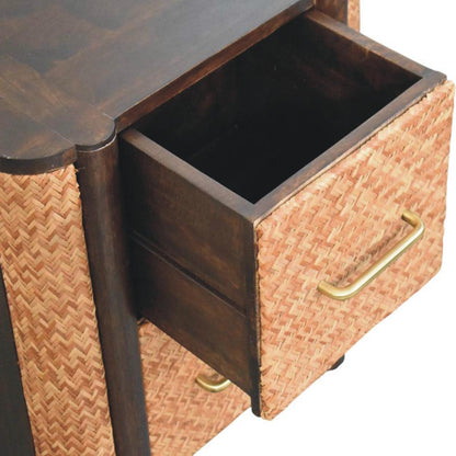 Malibu Rattan Canefront Nightstand