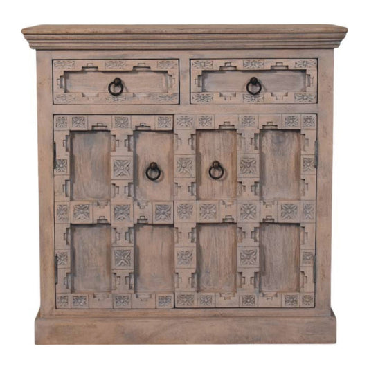 Bodie Wash Lattice 2 Drawer Sideboard