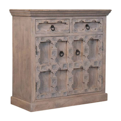 Bodie Wash Lattice 2 Drawer Sideboard