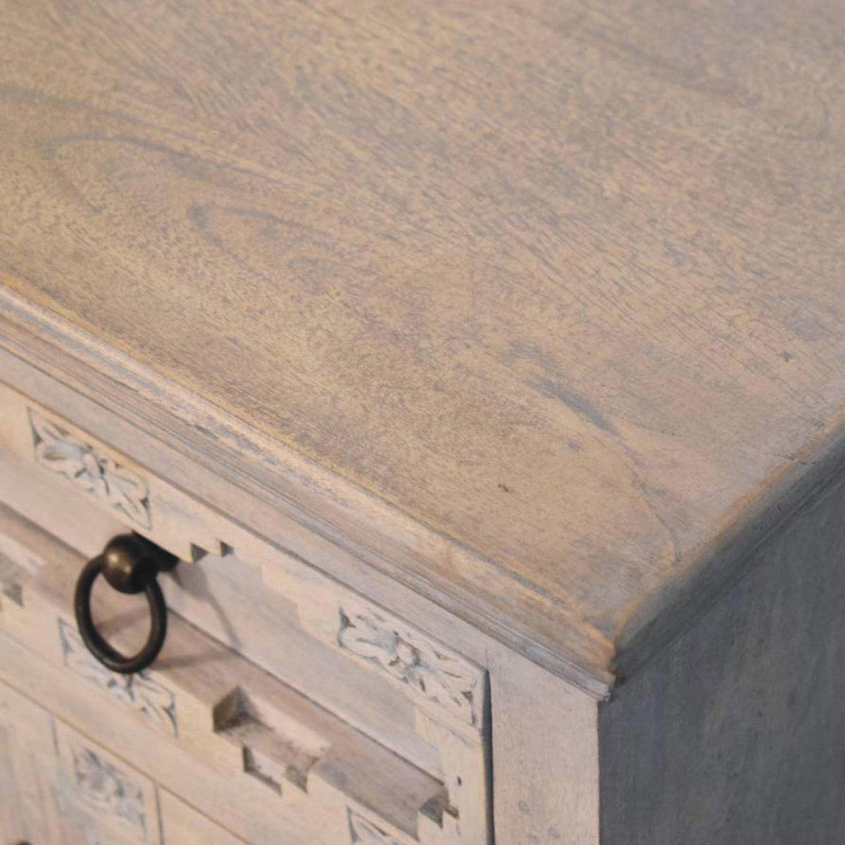 Bodie Wash Lattice 2 Drawer Sideboard