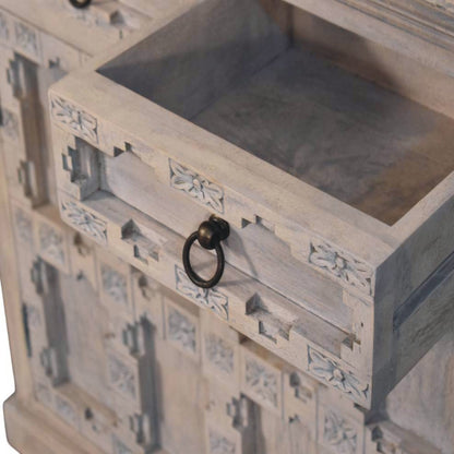 Bodie Wash Lattice 2 Drawer Sideboard