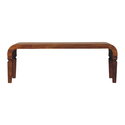 Boston Amber Oak Round Leg Coffee Table