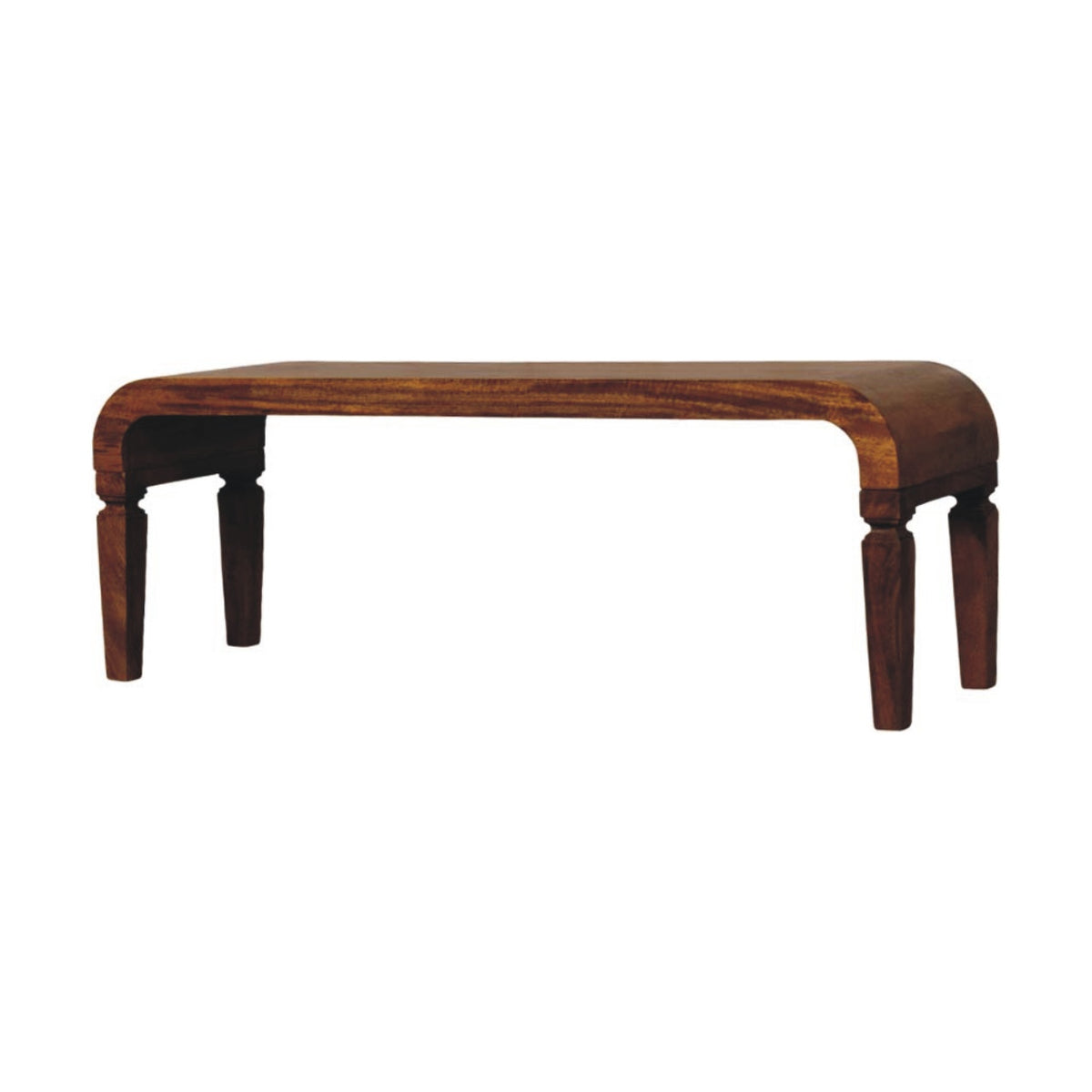 Boston Amber Oak Round Leg Coffee Table