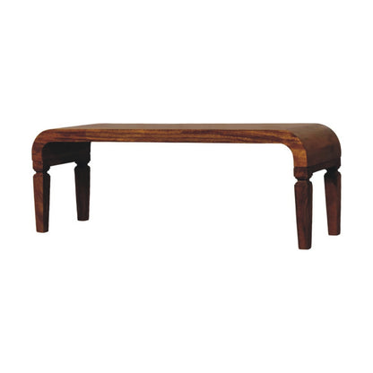 Boston Amber Oak Round Leg Coffee Table