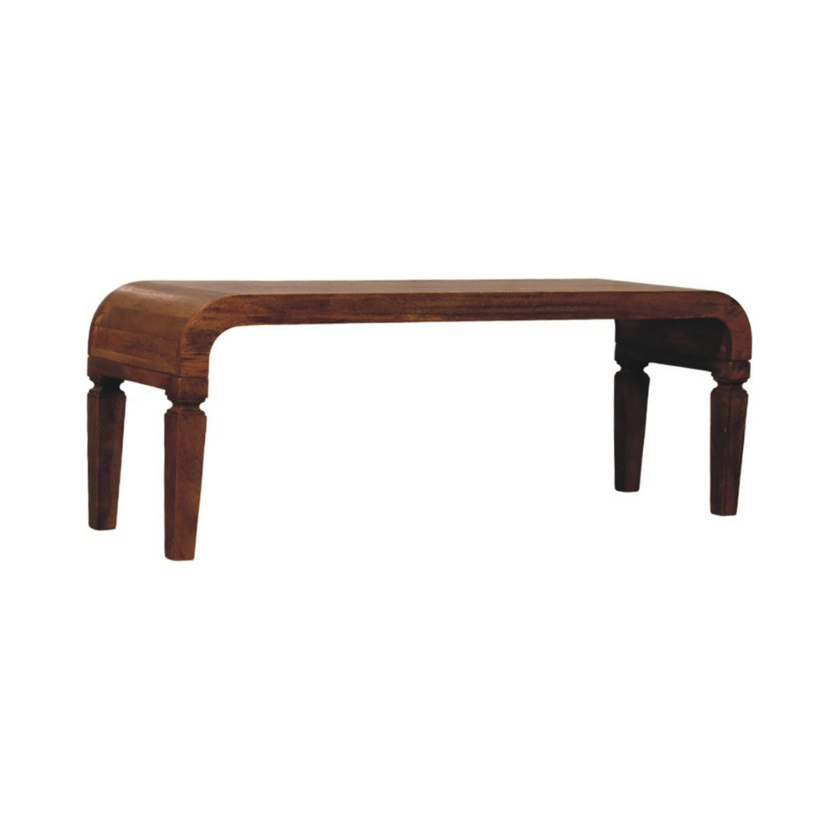 Boston Amber Oak Round Leg Coffee Table