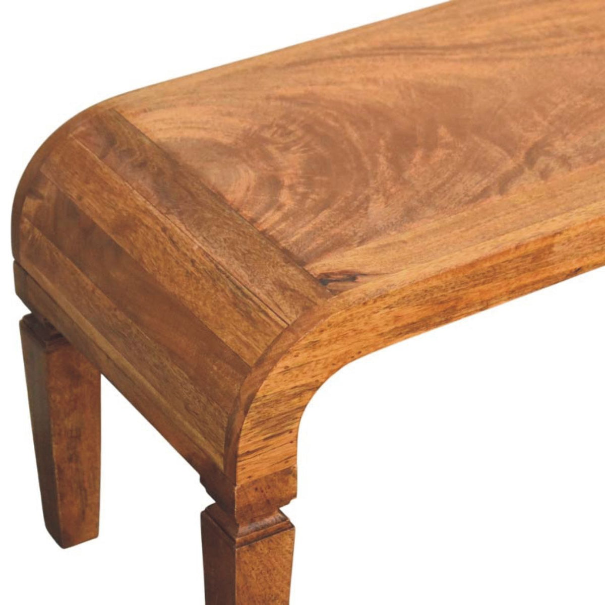 Boston Amber Oak Round Leg Coffee Table