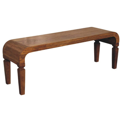 Boston Amber Oak Round Leg Coffee Table