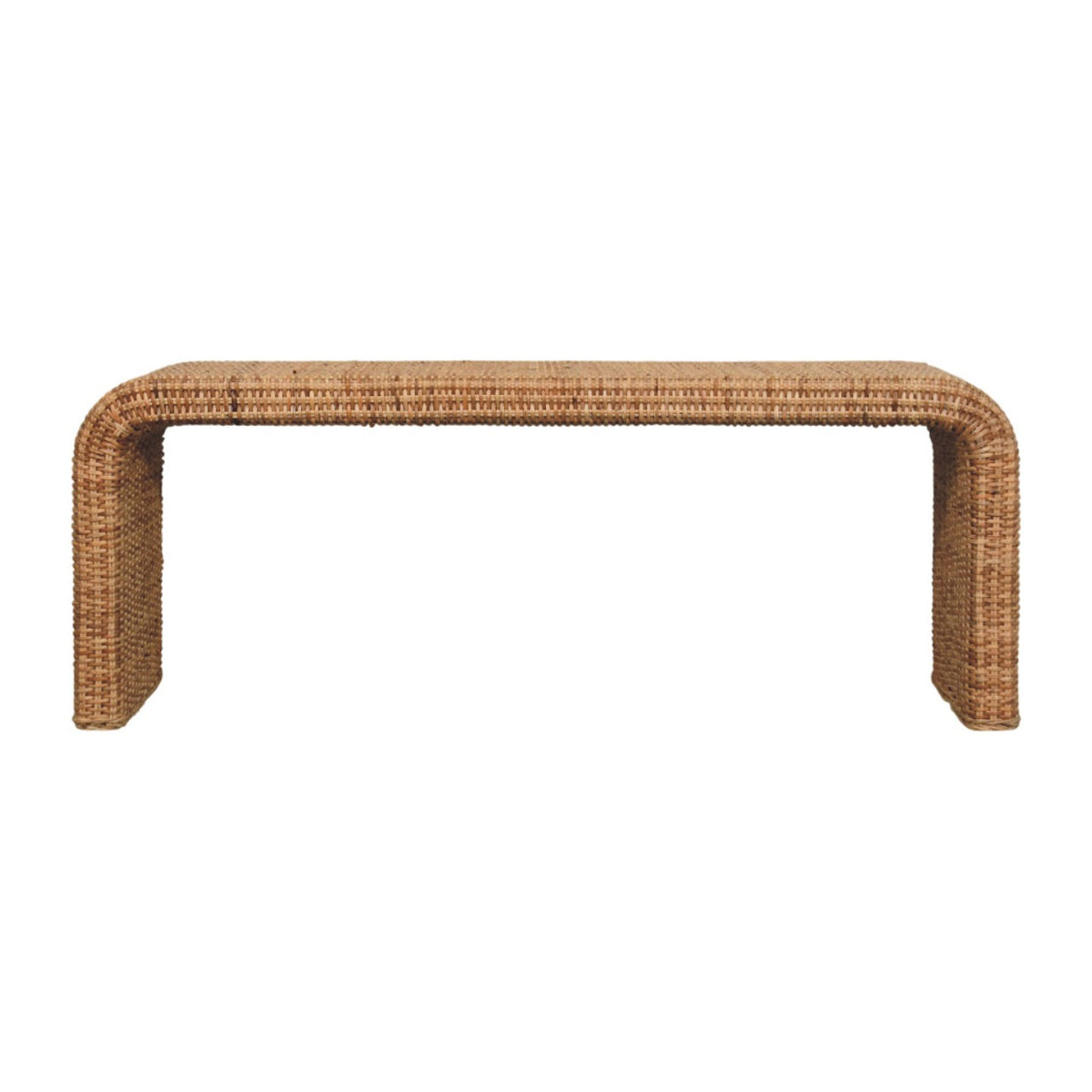Malibu Rattan Weave Bench