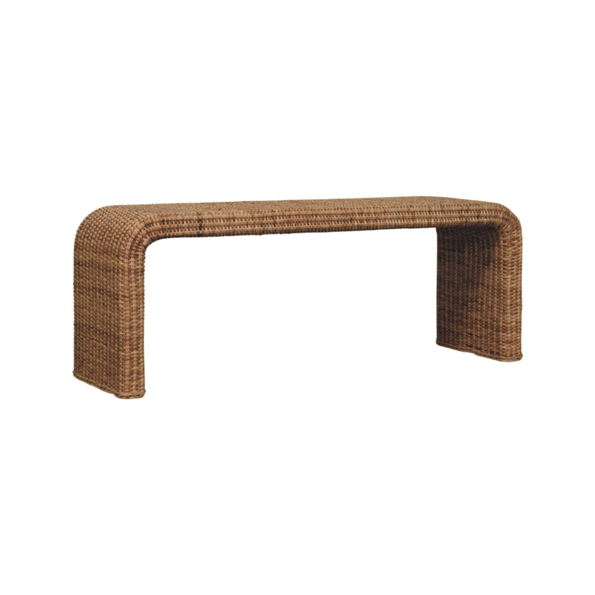 Malibu Rattan Weave Bench