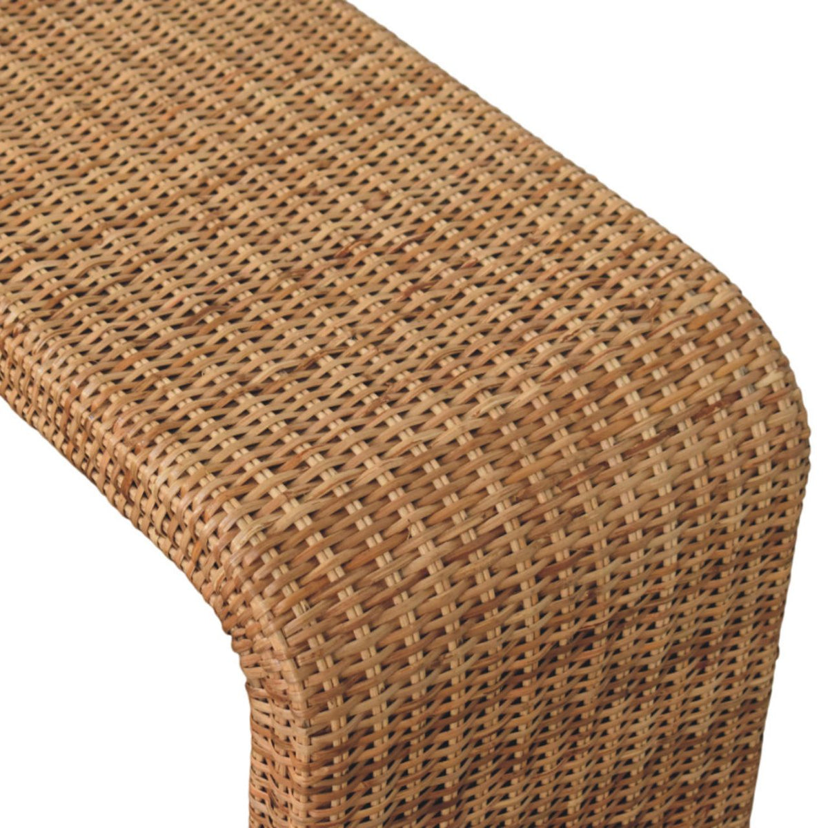 Malibu Rattan Weave Bench