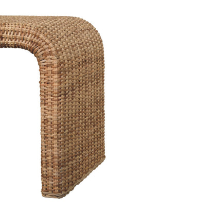 Malibu Rattan Weave Bench