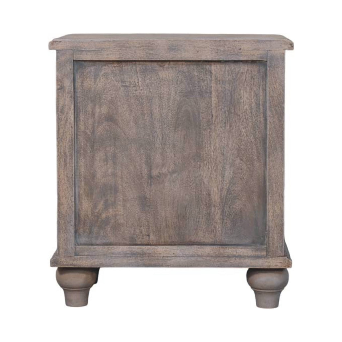 Bodie Wash Solid Wood 3 Drawer Nightstand