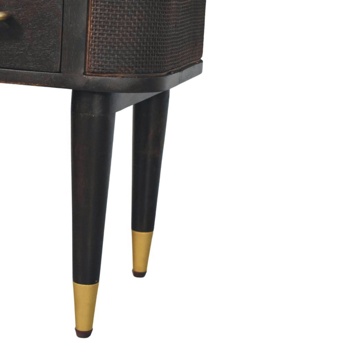 Bellevue Mocha Rattan 1 Drawer Nightstand