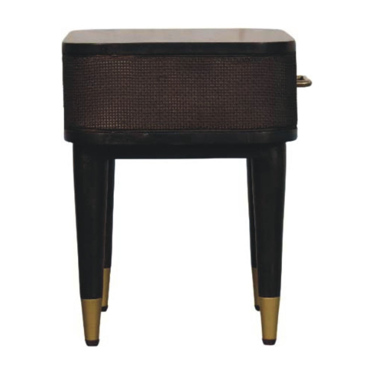 Bellevue Mocha Rattan 1 Drawer Nightstand