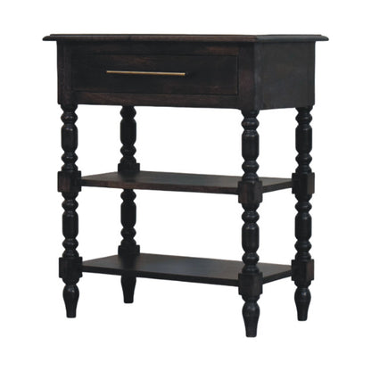 Lexington Carbon Ash 1 Drawer Spindle Table