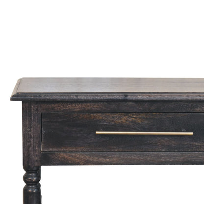Lexington Carbon Ash 1 Drawer Spindle Table