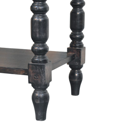 Lexington Carbon Ash 1 Drawer Spindle Table