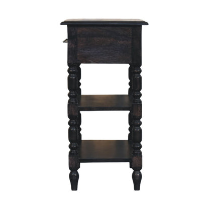 Lexington Carbon Ash 1 Drawer Spindle Table