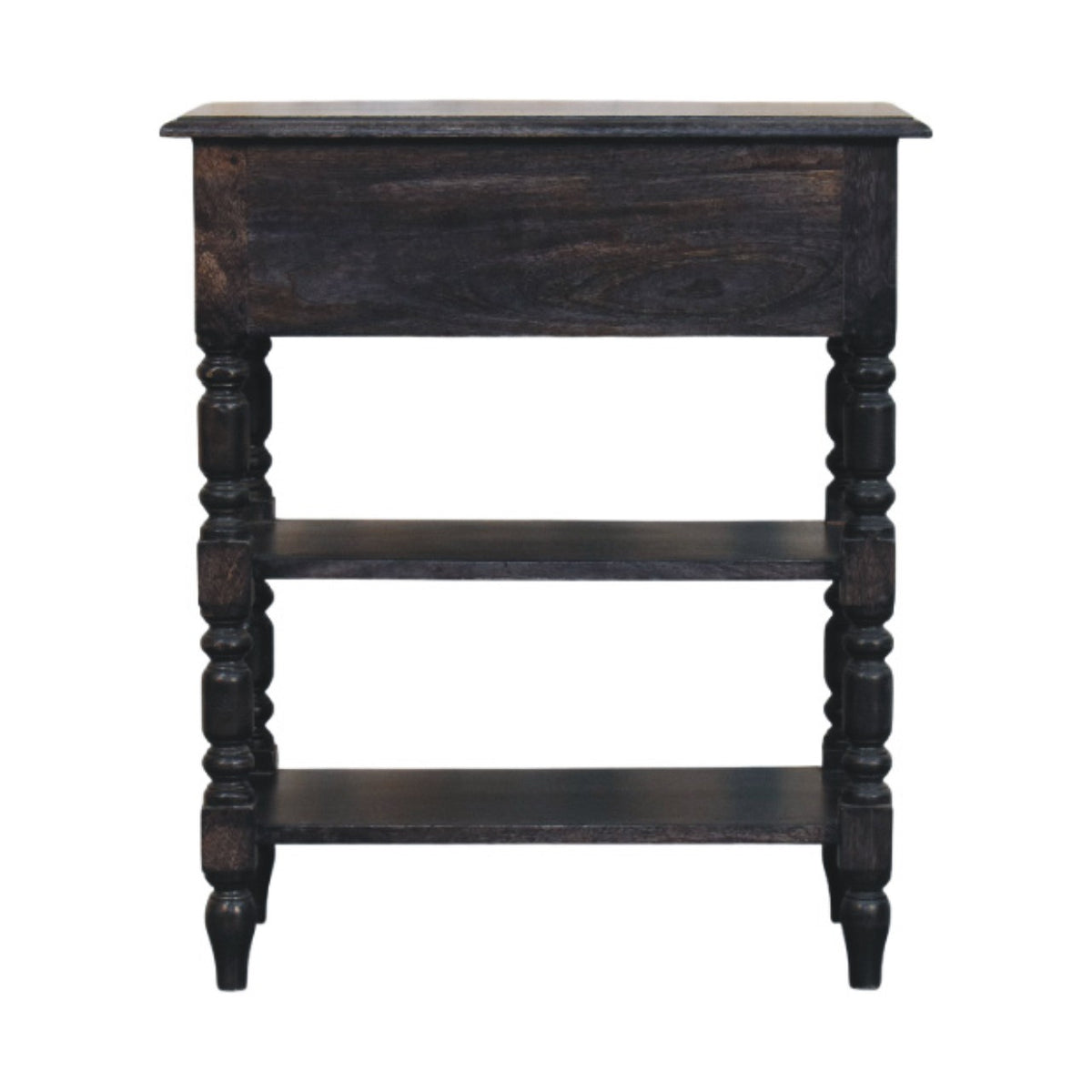 Lexington Carbon Ash 1 Drawer Spindle Table