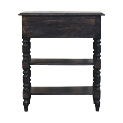 Lexington Carbon Ash 1 Drawer Spindle Table