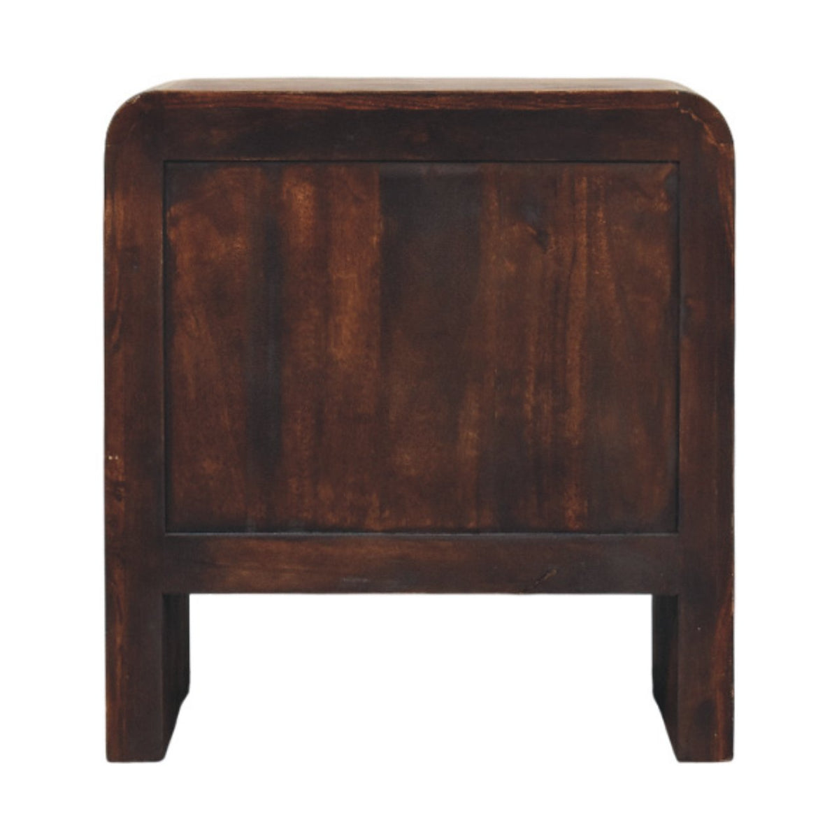 Melrose Smoked Oak 2 Drawer Nightstand