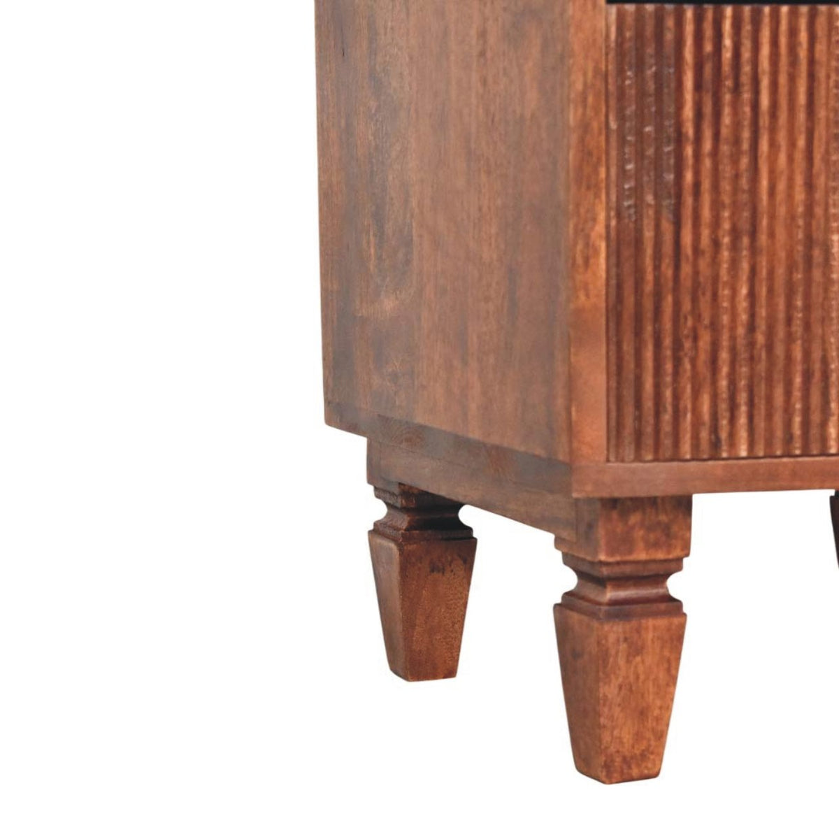 Highland Amber Oak 2-Drawer Nightstand