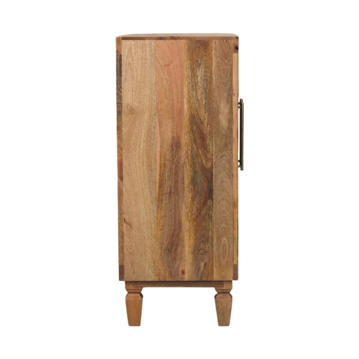 Santa Fe Carved Teak Wood Accent Cabinet
