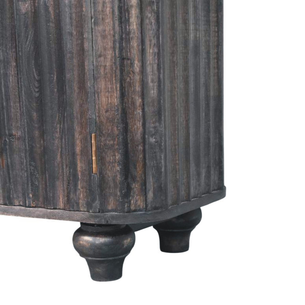 Highland Carbon Ash 3 Drawer 2 Door Sideboard