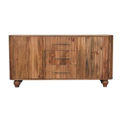 Highland 3 Drawer 2 Door Timber Sideboard