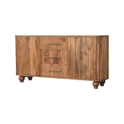 Highland 3 Drawer 2 Door Timber Sideboard