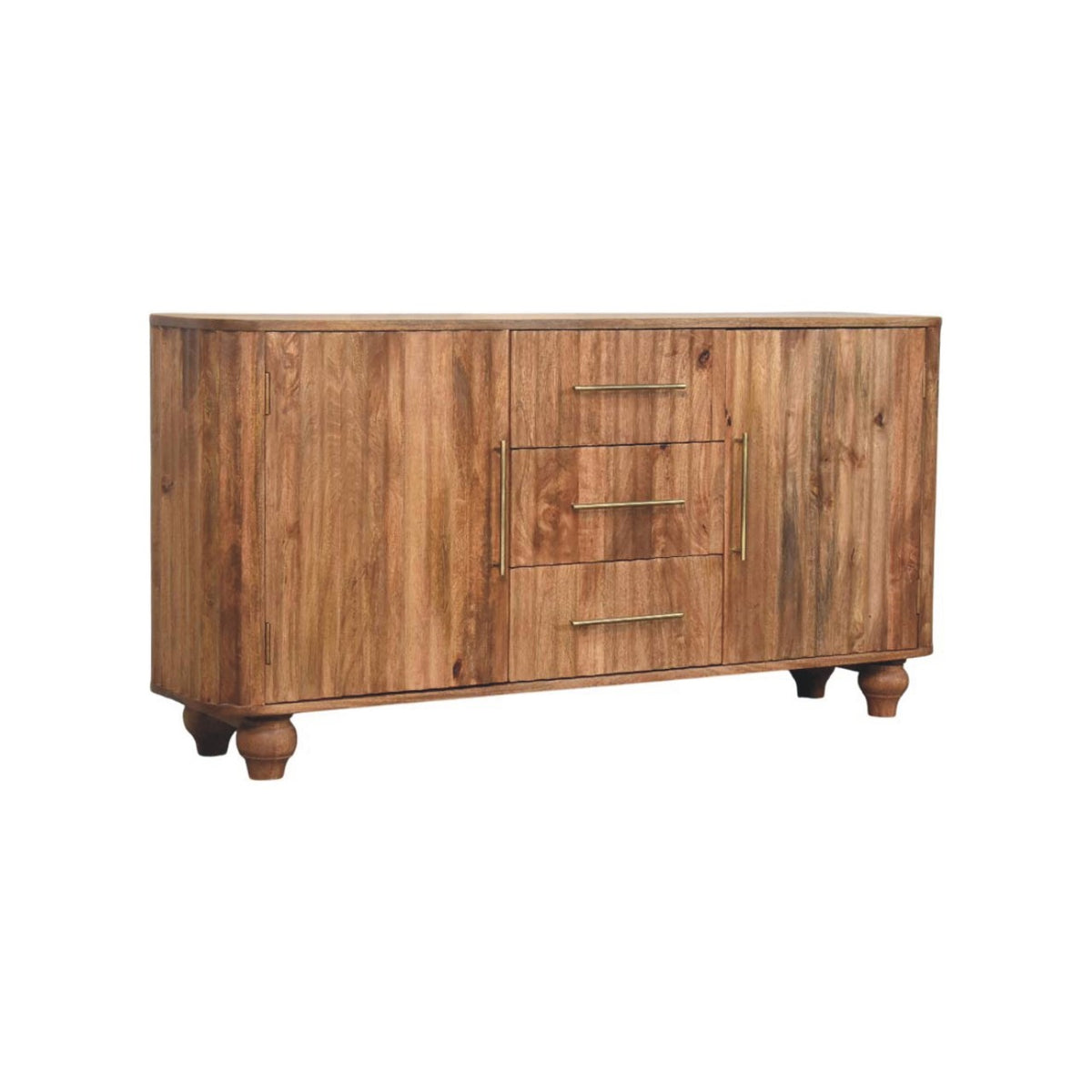 Highland 3 Drawer 2 Door Timber Sideboard