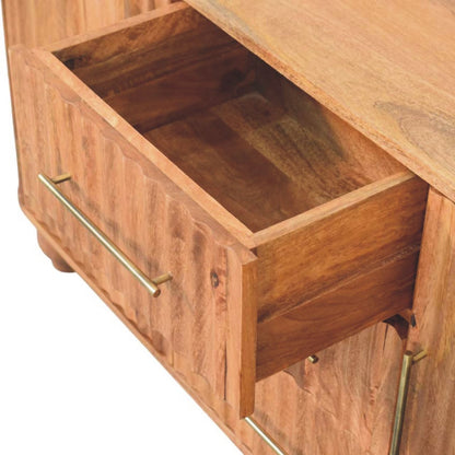 Highland 3 Drawer 2 Door Timber Sideboard