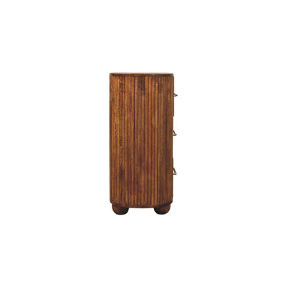 Highland Amber Oak 6-Drawer Chest