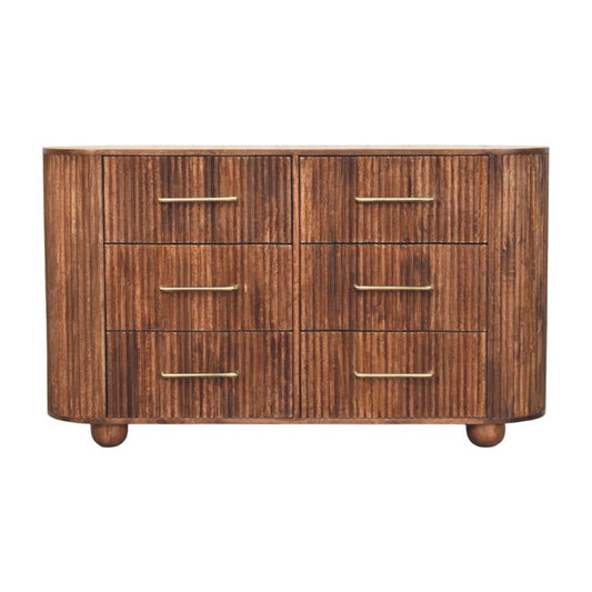 Highland Roasted Almond 6-Drawer Chest