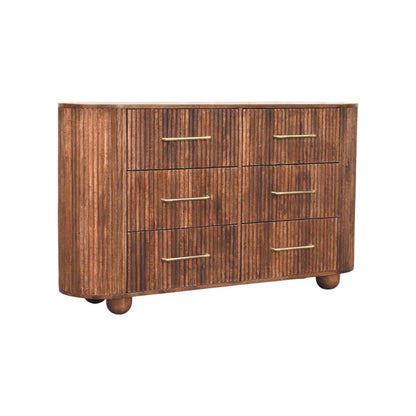 Highland Roasted Almond 6-Drawer Chest