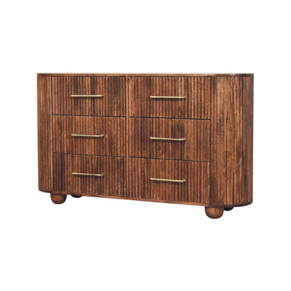 Highland Roasted Almond 6-Drawer Chest