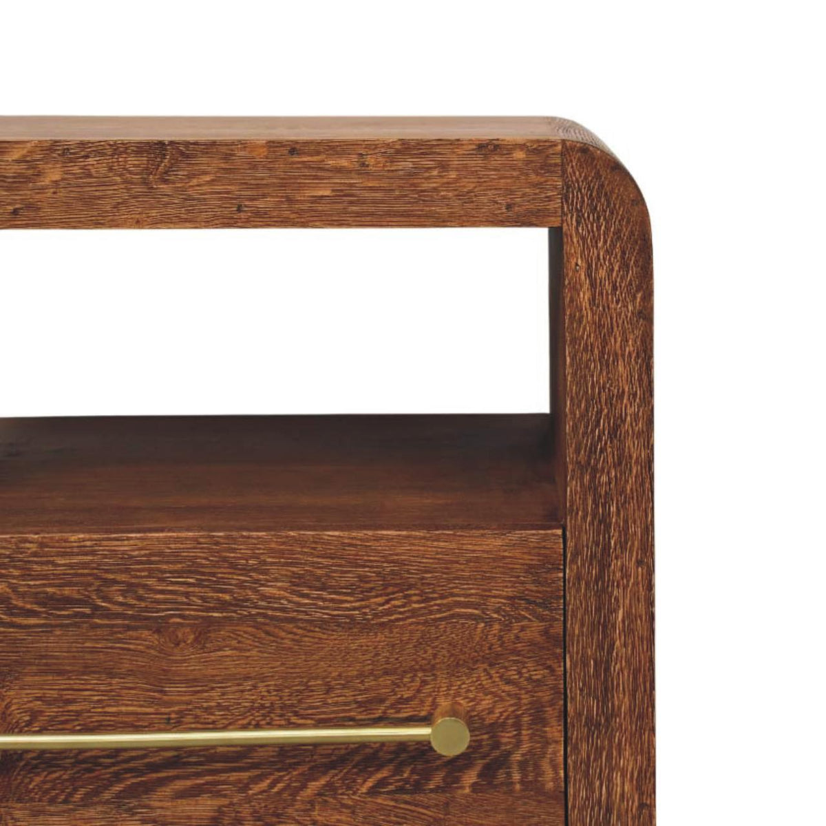 Melrose Oak 1 Drawer Nightstand
