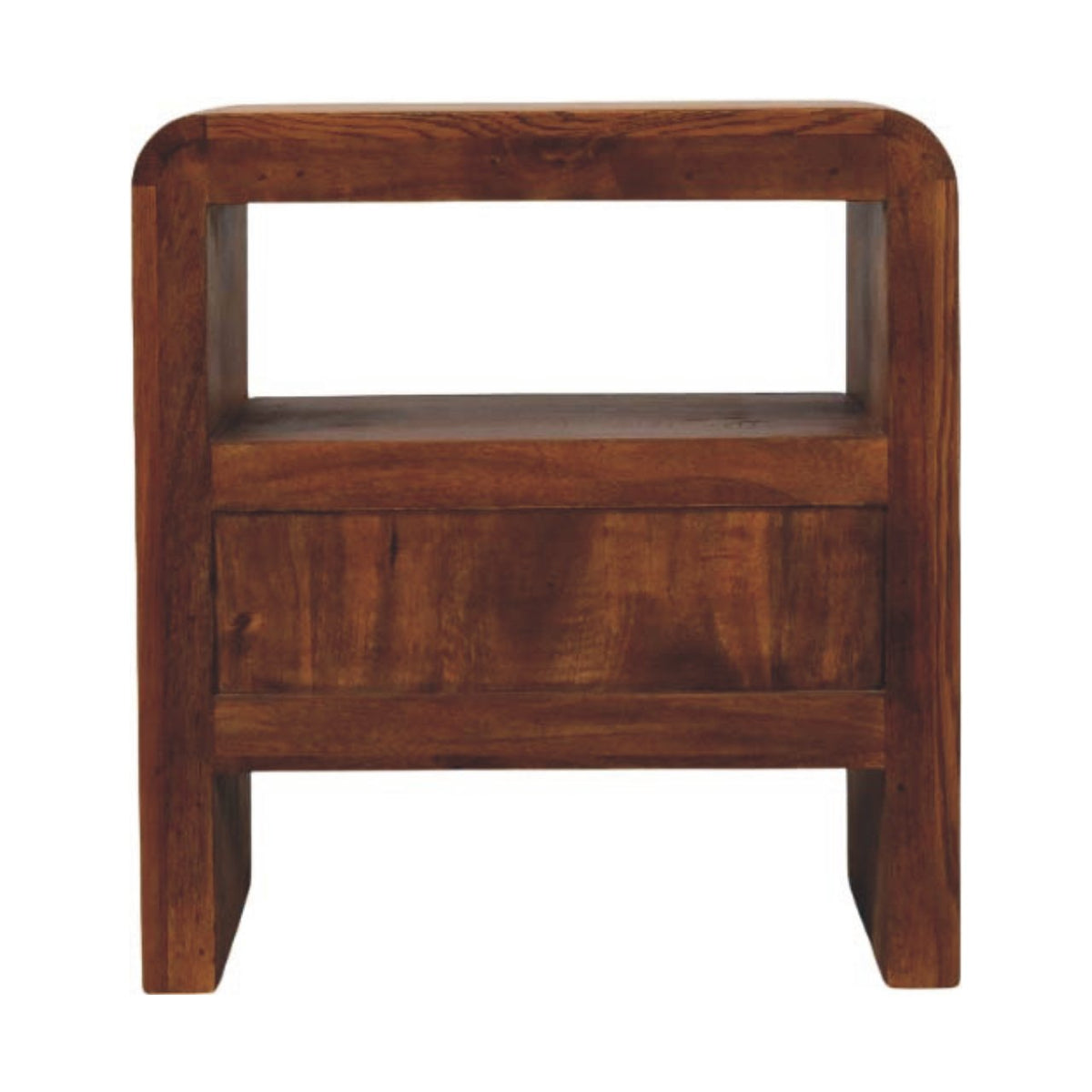 Melrose Oak 1 Drawer Nightstand