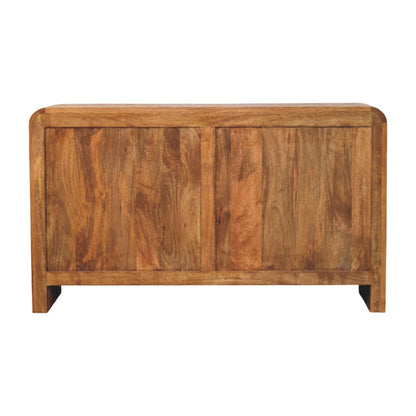 Melrose Oak 4 Drawer Dresser Chest