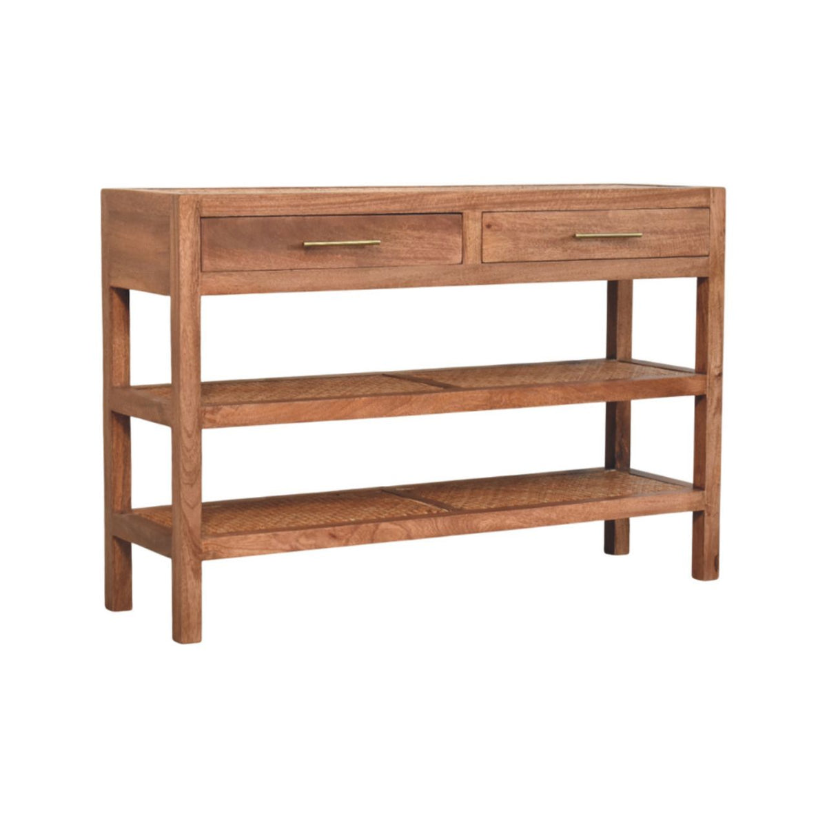Malibu Rattan 2 Drawer Console Table