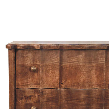 Stinson Almond Solid Wood 3 Drawer Chest