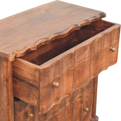 Stinson Almond Solid Wood 3 Drawer Chest